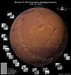 Самые первые фотографии планеты Марс, сделанные космическим аппаратом "Маринер-4"