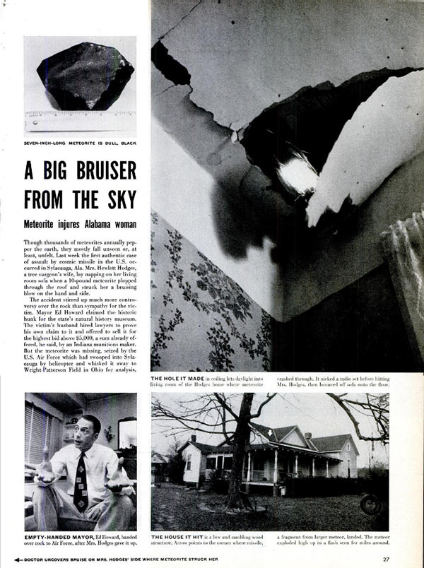 страница журнала life от декабря 1954